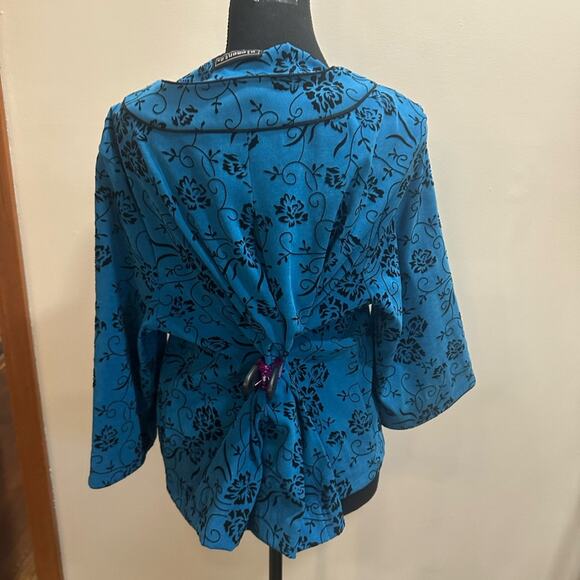 Elementz XL Blue and Black Womans Jacket - Picture 5 of 8